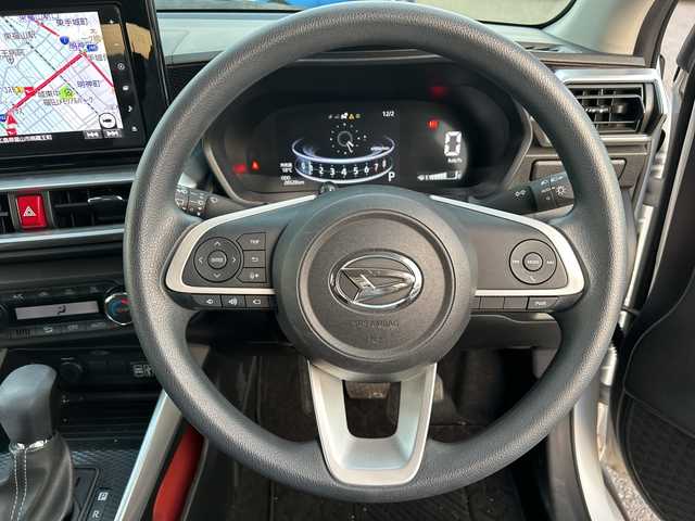 ダイハツ ロッキー X 広島県 2020(令2)年 2.9万km シャイニングホワイトパール ワンオーナー/9インチ純正メモリナビ/（フルセグTV/Bluetooth/CD/DVD/AM/FM）/全周囲カメラ/プッシュスタート/ドアバイザー/アイドリングストップ/ドライブレコーダー（前方のみ）/コーナーセンサー/スマートキー/スペアキー×１/LEDヘッドライト/ビルドインETC/衝突被害軽減システム