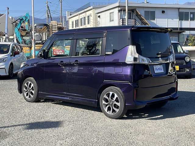 スズキ ソリオ バンディット HV MV 神奈川県 2016(平28)年 8.2万km ミッドナイトバイオレットメタリック ・メモリナビ/・フルセグテレビ/・バックカメラ/・片側パワースライドドア/・ETC/・Bluetooth接続/・ドライブレコーダー/・DVD再生機能