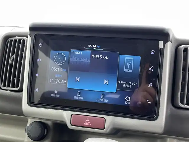 スズキ エブリィ ワゴン PZターボ スペシャル 福井県 2022(令4)年 4.7万km パールホワイト ハイルーフ/４WD/純正ディスプレイオーディオ/（Bluetooth/スマートフォン接続/AM・FM）/バックカメラ/純正電動オートステップ/両側パワースライドドア/スズキ セーフティ サポート/・衝突軽減ブレーキ/・誤発進抑制機能/・車線逸脱警報機能/・ふらつき警報機能/・先行車発進お知らせ機能/・ハイビームアシスト/コーナーセンサー/シートヒーター/プッシュスタート/スマートキー/LEDオートライト/純正アルミホイール/ドライブレコーダー