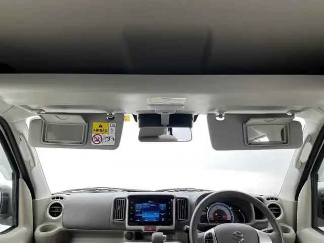 スズキ エブリィ ワゴン PZターボ スペシャル 福井県 2022(令4)年 4.7万km パールホワイト ハイルーフ/４WD/純正ディスプレイオーディオ/（Bluetooth/スマートフォン接続/AM・FM）/バックカメラ/純正電動オートステップ/両側パワースライドドア/スズキ セーフティ サポート/・衝突軽減ブレーキ/・誤発進抑制機能/・車線逸脱警報機能/・ふらつき警報機能/・先行車発進お知らせ機能/・ハイビームアシスト/コーナーセンサー/シートヒーター/プッシュスタート/スマートキー/LEDオートライト/純正アルミホイール/ドライブレコーダー