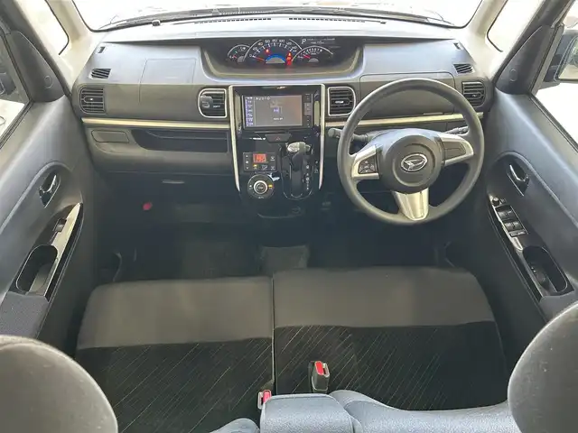 ダイハツ タント カスタム X SA 沖縄県 2015(平27)年 5.2万km ブラックマイカメタリック (株)IDOMが運営する【じしゃロンコザ店】の自社ローン専用車両になりますこちらは現金またはオートローンご利用時の価格です。自社ローンご希望の方は別途その旨お申付け下さい/ＴＶ　/ＥＴＣ/Ｂｌｕｅｔｏｏｔｈ接続　/ＣＤ再生　/バックカメラ　/片側パワースライドドア　/純正フロアマット　/横滑り防止装置　/衝撃軽減ブレーキ　/オートライト　/プッシュスタート　/スマートキー