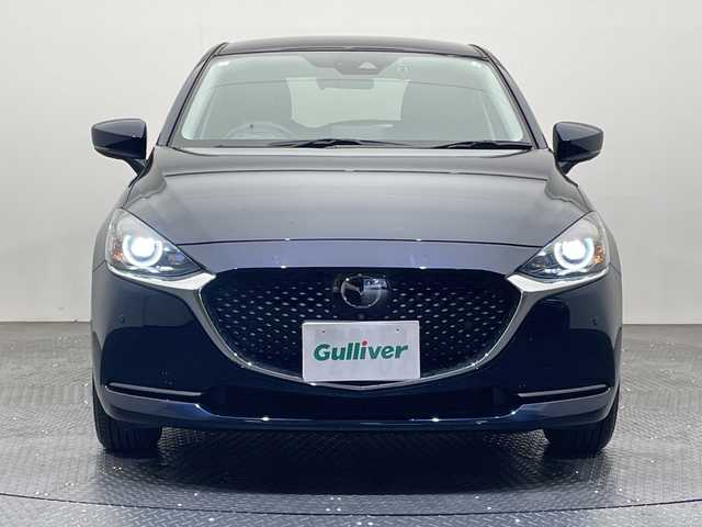 マツダ マツダ２ 15SプロアクティブスマートEDⅡ 愛媛県 2022(令4)年 1.4万km ディープクリスタルブルーマイカ 純正8型ナビ　ETC　ドライブレコーダー/【メーカーオプション】/・ＣＤ／ＤＶＤプレーヤー＋地上デジタルＴＶチューナー（フルセグ）/・ＡＬＨパッケージ/ＡＬＨパッケージの内容/アダプティブ・ＬＥＤ・ヘッドライト＋ヘッドランプ内シグネチャーＬＥＤランプ/【特別装備】/・スマート・ブレーキ・サポート/・マツダ・レーダー・クルーズ・コントロール［全車速追従機能付］/・レーンキープ・アシスト・システム/・３６０°ビュー・モニター＋フロントパーキングセンサー（センター／コーナー）/・シャークフィンアンテナ（ラジオ用）/・ステアリングスイッチパネル加飾（サテンクロームメッキ）