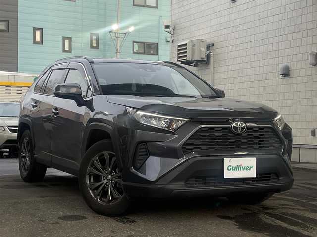 トヨタ ＲＡＶ４ X 道央・札幌 2022(令4)年 1.2万km グレーメタリック ワンオーナー/4WD/純正ディスプレイオーディオ(AM、FM、Bt、USB、Miracast)/コーナーセンサー(F/R)/レーダークルーズコントロール/レーンキープアシスト/オートマチックハイビーム/寒冷地仕様/プリクラッシュセーフティー/パーキングアシスト/純正18inchAW/冬タイヤ積込/社外ドライブレコーダー(F/R)/純正エンジンスターター/スペアキー×1