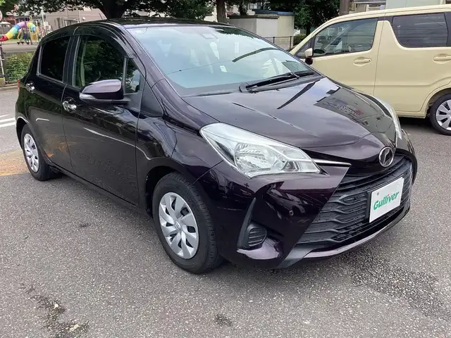 トヨタ ヴィッツ F セーフティーエディションⅡ 神奈川県 2018(平30)年 4.9万km ボルドーマイカメタリック 社外ナビ、TV/ETC/ドライブレコーダー/セーフティーセンス/スマートキー