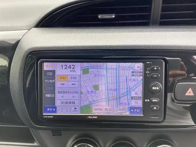 トヨタ ヴィッツ F セーフティーエディションⅡ 神奈川県 2018(平30)年 4.9万km ボルドーマイカメタリック 社外ナビ、TV/ETC/ドライブレコーダー/セーフティーセンス/スマートキー