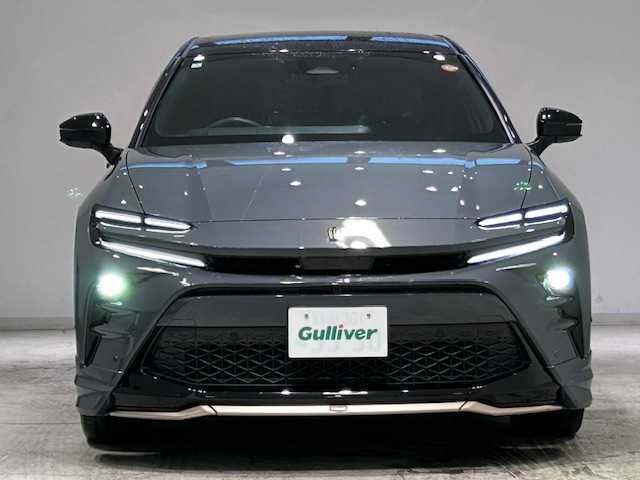 トヨタ クラウン スポーツ Z 宮城県 2024(令6)年 3.6万km グレー モデリスタエアロ/トヨタセーフティセンス/・プリクラッシュセーフティシステム/・レーントレーシングアシスト/・レーンディパーチャーアラート/・レーダークルーズコントロールシステム/・ロードサインアシスト/・レーンキープアシスト/・プラインドスポットモニター/・プロアクティブドライビングアシスト/・アダプティブハイビームシステム/純正ナビ/・BT/AM/FM/TV/・純正ETC2.0/・バックカメラ/・全方位カメラ/純正ナビ/・フルセグTV/Bluetooth/AM/FM/・純正ETC2.0/・アラウンドビューモニター/・テレビキャンセラー/革巻きステアリング/。ステアリングスイッチ/レザーシート/・シートヒーター（運転席/助手席）/・パワーシート（運転席/助手席）/・シートメモリー（運転席/助手席）/電動リアゲート/純正LEDヘッドライト/・オートライト/純正フロアマット/純正21インチアルミホイール/プッシュスタート/・スマートキー