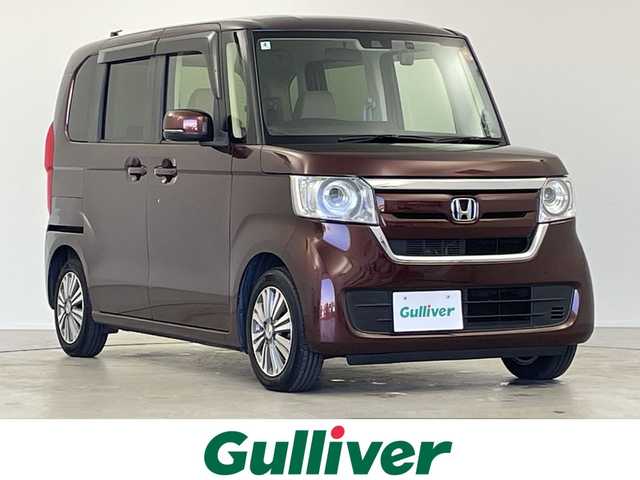 ホンダ Ｎ ＢＯＸ G L ホンダセンシング 岐阜県 2020(令2)年 2.8万km プレミアムアガットブラウンP 社外SDナビ/フルセグ/BT/DVD/ビルトインETC/社外ドライブレコーダー/ホンダセンシング/アダプティブクルーズコントロール/車線維持支援システム/路外逸脱抑制機能/衝突軽減ブレーキ/両側スライドドァ/パーキングセンサー/LEDオートライト/純正14インチAW/ベンチシート/ステアリングスイッチ/電動格納ミラー/純正フロアマット/サイドバイザー