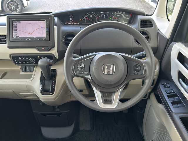 ホンダ Ｎ ＢＯＸ G L 山形県 2018(平30)年 9.6万km プレミアムアガットブラウンP 禁煙車/４WD/純正SDナビ/（AM/FM/CD/BT/SD/USB/iPOD）/バックカメラ/ETC/シートヒーター/ステアリングスイッチ/純正ホイールキャップ　スチールホイール/純正フロアマット/片側パワースライドドア/電動格納ミラー/ドアバイザー