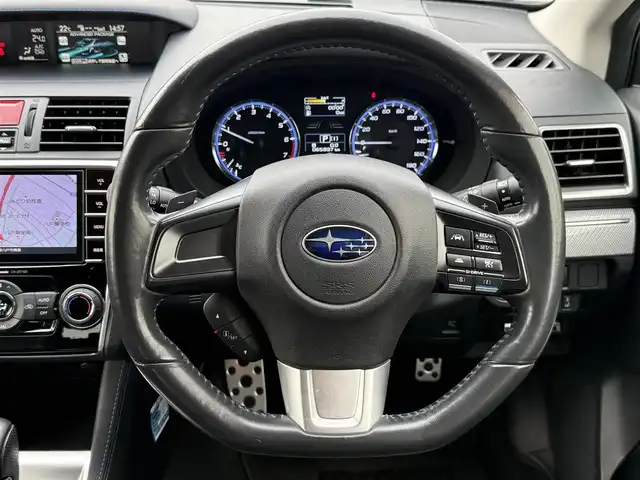 スバル レヴォーグ 1．6GT－S アイサイト 青森県 2016(平28)年 6.6万km クリスタルホワイトP 4WD/アドバンスドセイフティパッケージ/純正SDナビ・フルセグTV/CD・DVD・Bluetooth・SD/バック・サイドカメラ/黒レザーシート/前席パワーシート・シートヒーター/アイサイトver3/衝突軽減ブレーキ/追従クルーズコントロール/アクティブレーンキープ/ハイビームアシスト/リアビークルディテクション/ビルトインETC/フロント・リアUSB電源/LEDヘッドライト/フォグランプ/純正18インチアルミ/STiアンダーエアロ