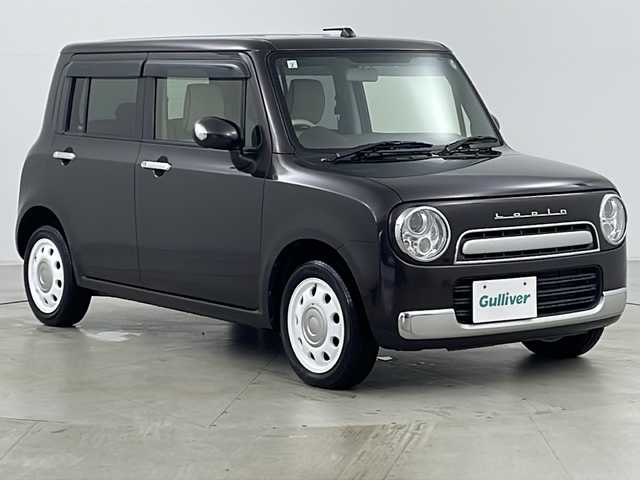 スズキ ラパン ショコラ X 道央・札幌 2015(平27)年 6.2万km アーバンブラウンパールメタリック ・4WD/・社外ナビ&CD&TV&BT/・バックカメラ/・運転席シートヒーター/・ドアミラーヒーター/・オートエアコン/・スペアキー/・ETC