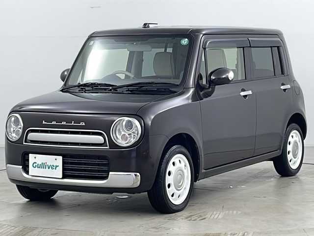 スズキ ラパン ショコラ X 道央・札幌 2015(平27)年 6.2万km アーバンブラウンパールメタリック ・4WD/・社外ナビ&CD&TV&BT/・バックカメラ/・運転席シートヒーター/・ドアミラーヒーター/・オートエアコン/・スペアキー/・ETC