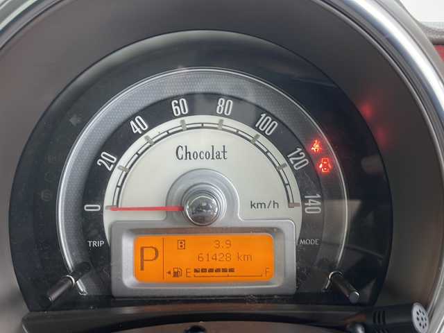 スズキ ラパン ショコラ X 道央・札幌 2015(平27)年 6.2万km アーバンブラウンパールメタリック ・4WD/・社外ナビ&CD&TV&BT/・バックカメラ/・運転席シートヒーター/・ドアミラーヒーター/・オートエアコン/・スペアキー/・ETC