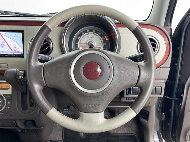 スズキ ラパン ショコラ X 道央・札幌 2015(平27)年 6.2万km アーバンブラウンパールメタリック ・4WD/・社外ナビ&CD&TV&BT/・バックカメラ/・運転席シートヒーター/・ドアミラーヒーター/・オートエアコン/・スペアキー/・ETC