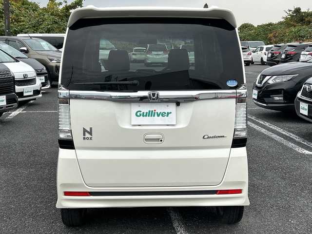 ホンダ Ｎ ＢＯＸ カスタム G ターボパッケージ 千葉県 2013(平25)年 6.2万km プレミアムホワイトパール ナビＡＶＮ６６９ＨＤ　バックカメラ　ＥＴＣ　フルセグＴＶ　ＣＤ　ＤＶＤ　パドルシフト　ステアスイッチ　クルーズコントロール　両側パワースライドドア　純正フロアマット　純正エアロ　ＨＩＤ　フォグライト