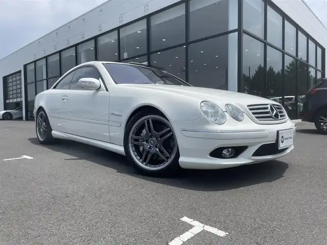 メルセデス・ベンツ ＣＬ５５ 千葉県 2005(平17)年 2.4万km 白 ガラスサンルーフ/正規ディーラー車/DIATONE SOUNDナビNR-MZ200/アルパインバックカメラ/フルセグ地デジ/Lorinserロワリング/AMGスタイリングIV19インチアルミ/ミシュランタイヤパイロットスポーツ4S/電動メモリーベージュレザーシート/シートヒーター＆ベンチレーション/99%UVカットガラスフィルム/ディーラー整備（H18、H19、R2、R4、R5）/取扱説明書