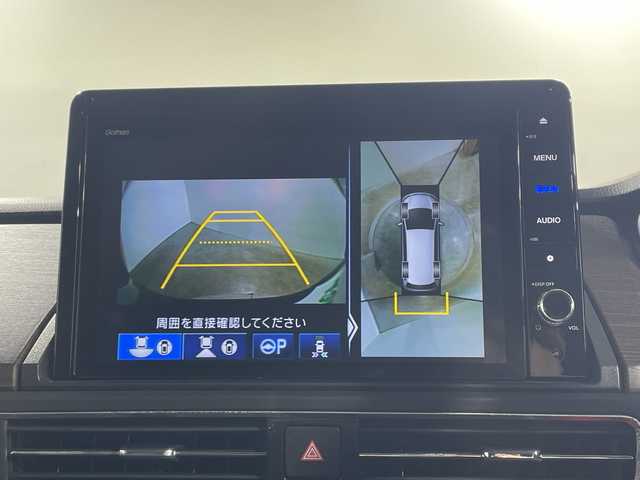ホンダ オデッセイ ハイブリッド e:HEVアブソルート EX 神奈川県 2021(令3)年 5.5万km プレミアムスパークルブラックパール 純正10型メモリーナビゲーション【VXU-217DYi】/フルセグ　CD DVD　SDMUSICRACK Bluetooth　iPod　USB　HDMI　AM FM /純正フリップダウンモニター【VM-185EN】/マルチビューカメラ/両側電動スライドドア/ホンダセンシング/衝突軽減ブレーキ/歩行者事故低減ステアリング/アダブティブクルーズコントロール/LKAS車線維持支援システム/路外逸脱抑制機能/誤発進抑制機能/先行車発進お知らせ機能/標識認識機能/後方誤発進抑制機能/スマートパーキングアシスト/パーキングセンサーシステム/ブラインドスポットインフォメーション/パワーバックドア/マルチインフォメーションディスプレイ/革巻きステアリング/ブラック合皮/ファブリックコンビシート/前席パワーシート/シートヒーター/2列プレミアムクレードルシート【オットマン】/AC100V/ETC2.0/純正前後ドライブレコーダー/プッシュスタート/スマートキー/LEDヘッドランプ/LEDアクティブコーナリングランプ/LEDフロントフォグランプ/純正リアスポイラー/純正18インチアルミホイール