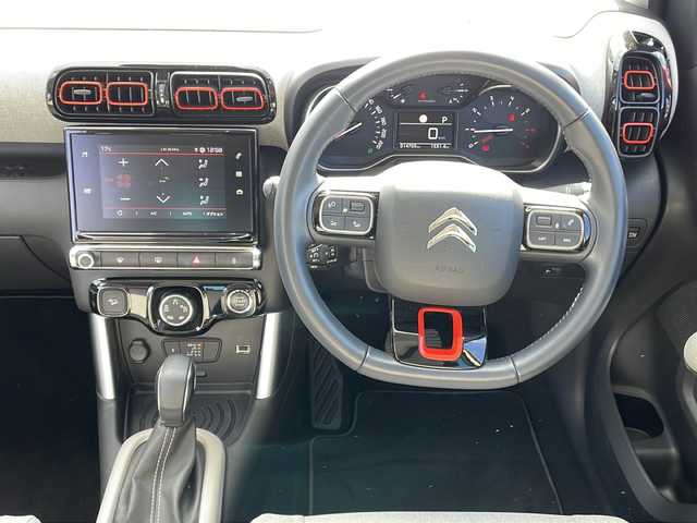 シトロエン Ｃ３ エアクロス シャインパッケージ 山梨県 2021(令3)年 1.5万km グレー ワンオーナー/ディスプレイオーディオ/バックカメラ/クルーズコントロール/サンルーフ/プッシュスタート/ETC