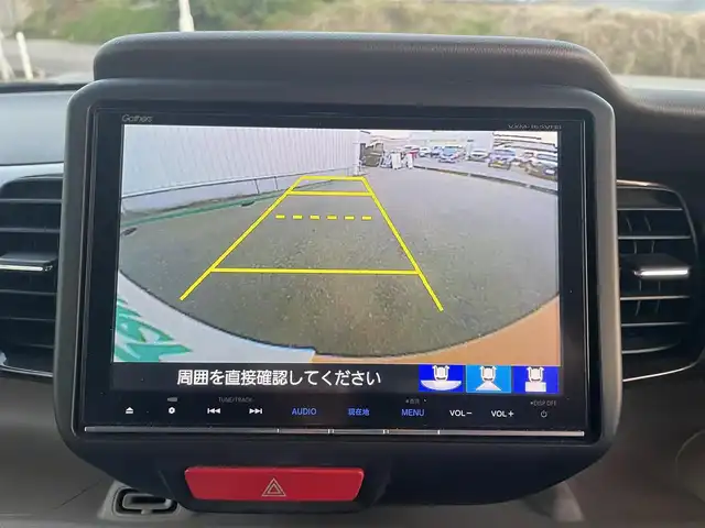 ホンダ Ｎ ＢＯＸ 2トーン G ターボ Lパッケージ 富山県 2015(平27)年 5.2万km ピンクⅡ ４ＷＤ／/純正８インチナビ／/フルセグＴＶ／/Ｂｌｕｅｔｏｏｔｈ／/ＤＶＤ再生／/バックカメラ／/両側自動ドア／/前後ドライブレコーダー／/パドルシフト／/スマートキー／/クルーズコントロール／/前席シートヒーター//LEDオートライト