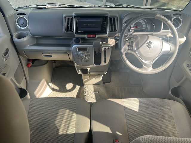 スズキ エブリィ ワゴン PZターボ 静岡県 2020(令2)年 1.3万km パールホワイト ストラーダナビ/・FM/AM/・CD/DVD/・Bluetooth/・フルセグTV/・SD/主要装備/・片側パワースライドドア/・コーナーセンサー/・車線逸脱防止/・ＨＩＤヘッドライト/・ＥＴＣ/・プッシュスタート/・オートエアコン/・ステアリングスイッチ/・フォグランプ/・オートライト/・デュアルカメラブレーキサポート/・14インチ純正アルミ