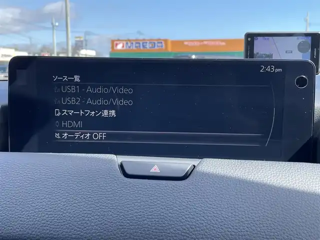 マツダ ＣＸ－６０ XD Lパッケージ 青森県 2023(令5)年 1.9万km ロジウムホワイトプレミアムメタリック ワンオーナー/4WD/純正メモリナビ/ 　BT/USB/AppleCarPlay/AudroidAuto/HDMI/バック・フロント・サイドカメラ/全方位カメラ/純正20インチアルミホイール/LEDオートライト/フォグランプ/シートヒーター/パワーシート/シートメモリ/パドルシフト/置くだけ充電/100V電源/ステアリングヒーター/ETC/冬タイヤ付き社外アルミホイール4本積込/　 235/60R18