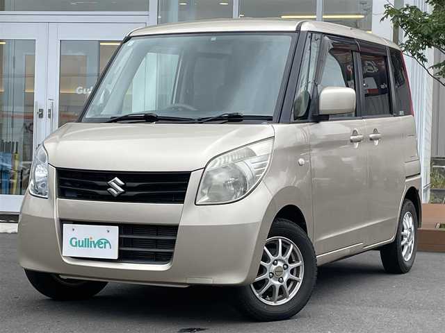 スズキ パレット L 道央・札幌 2009(平21)年 6.5万km クリアベージュメタリック ・４WD/・純正オーディオ/　FM・AM・CD/・両側スライドドア/・社外エンジンスターター/・シートヒーター/・プッシュスタート/・ETC/・電動格納ミラー/・ドアバイザー/・純正フロアマット/・ベンチシート/・バニティミラー/・ヘッドライトレベライザー