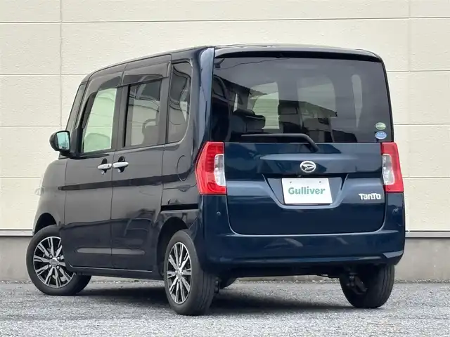 ダイハツ タント X VS SAⅢ 茨城県 2019(令1)年 1.2万km レーザーブルークリスタルシャイン ワンオーナー/純正メモリナビ/全方位カメラ/パノラミックビューモニター/両側パワースライドドア/LEDヘッドライト/シートヒーター/フルセグTV/純正アルミホイール/純正フロアマット/ベンチシート/コーナーセンサー/オートライト/保証書/取扱説明書