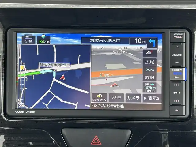 ダイハツ タント X VS SAⅢ 茨城県 2019(令1)年 1.2万km レーザーブルークリスタルシャイン ワンオーナー/純正メモリナビ/全方位カメラ/パノラミックビューモニター/両側パワースライドドア/LEDヘッドライト/シートヒーター/フルセグTV/純正アルミホイール/純正フロアマット/ベンチシート/コーナーセンサー/オートライト/保証書/取扱説明書