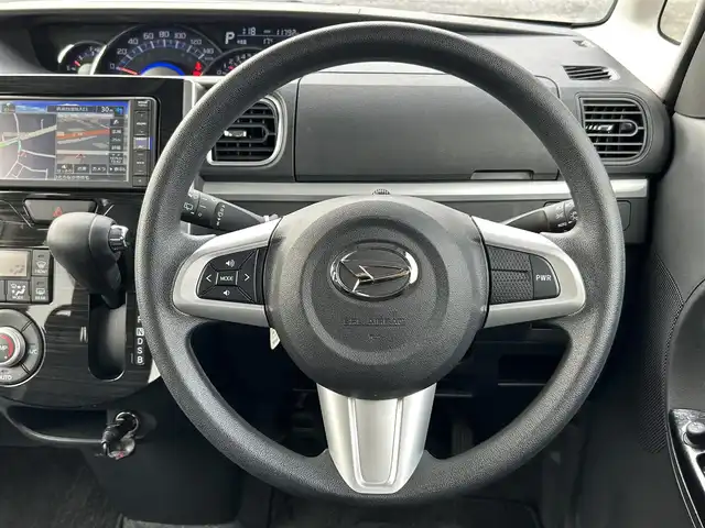 ダイハツ タント X VS SAⅢ 茨城県 2019(令1)年 1.2万km レーザーブルークリスタルシャイン ワンオーナー/純正メモリナビ/全方位カメラ/パノラミックビューモニター/両側パワースライドドア/LEDヘッドライト/シートヒーター/フルセグTV/純正アルミホイール/純正フロアマット/ベンチシート/コーナーセンサー/オートライト/保証書/取扱説明書