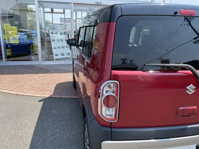 スズキ ハスラー X 道央・札幌 2018(平30)年 2.6万km フェニックスレッドパール/ブルーイッシュブラックパール 登録時走行距離26/040ｋｍ/ワンオーナー/　４　Ｗ　Ｄ　/寒冷地仕様/純正オーディオ(CD/FM/AM/BT/USB)/アイドリングストップ/ウィンカーミラー/ドアバイザー/プッシュスタート/スペアキー×１/純正フロアマット/シートヒーター（運転席/助手席）/横滑り防止装置/レーンキープアシスト/盗難防止装置/衝突軽減ブレーキ/オートライト/ダウンヒルアシストコントロール/社外エンジンスターター/フォグランプ/ステアリングスイッチ/電動格納ミラー/バニティミラー/積込冬タイヤ（社外AW/165/60/R15/23年製/溝7ｍｍ）