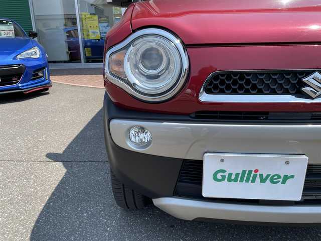 スズキ ハスラー X 道央・札幌 2018(平30)年 2.6万km フェニックスレッドパール/ブルーイッシュブラックパール 登録時走行距離26040ｋｍ/ワンオーナー/　４　Ｗ　Ｄ　/寒冷地仕様/純正オーディオ(CD/FM/AM/BT/USB)/アイドリングストップ/ウィンカーミラー/ドアバイザー/プッシュスタート/スペアキー×１/純正フロアマット/シートヒーター（運転席/助手席）/横滑り防止装置/レーンキープアシスト/盗難防止装置/衝突軽減ブレーキ/オートライト/ダウンヒルアシストコントロール/社外エンジンスターター/フォグランプ/ステアリングスイッチ/電動格納ミラー/バニティミラー/積込冬タイヤ（社外AW/165/60/R15/23年製/溝7ｍｍ）