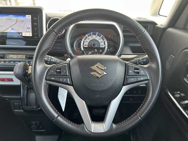 スズキ スペーシア カスタム HYBRID XS 大分県 2020(令2)年 4.8万km ピュアホワイトP ワンオーナー/ハーフレザー調シート/社外メモリナビ AVN-P10W/【フルセグ/DVD/BTオーディオ】/全方位カメラ/両側パワースライドドア/純正15インチアルミホイール/レーダークルーズコントロール/レーンアシスト/衝突被害軽減システム/ヘッドアップディスプレイ/前後2カメラドライブレコーダー/クリアランスソナー/ビルトインETC/USBソケット/LEDヘッドライト/LEDフォグランプ/オートライト/レザーステアリング/ステアリングリモコン/チルトステアリング/横滑り防止装置/運転席シートヒーター/運転席シートリフター/ウインカーミラー/リアプライバシーガラス/エンジンプッシュスタート/アイドリングストップ/フロアマット/電動格納ミラー/サイド&Wエアバッグ/ABS/スマートキー×2/保証書/車両取説/ナビ取説