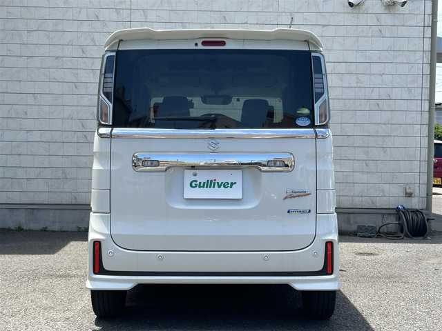スズキ スペーシア カスタム HYBRID XS 大分県 2020(令2)年 4.8万km ピュアホワイトP ワンオーナー/ハーフレザー調シート/社外メモリナビ AVN-P10W/【フルセグ/DVD/BTオーディオ】/全方位カメラ/両側パワースライドドア/純正15インチアルミホイール/レーダークルーズコントロール/レーンアシスト/衝突被害軽減システム/ヘッドアップディスプレイ/前後2カメラドライブレコーダー/クリアランスソナー/ビルトインETC/USBソケット/LEDヘッドライト/LEDフォグランプ/オートライト/レザーステアリング/ステアリングリモコン/チルトステアリング/横滑り防止装置/運転席シートヒーター/運転席シートリフター/ウインカーミラー/リアプライバシーガラス/エンジンプッシュスタート/アイドリングストップ/フロアマット/電動格納ミラー/サイド&Wエアバッグ/ABS/スマートキー×2/保証書/車両取説/ナビ取説