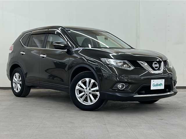 日産 エクストレイル 20X エマージェンシーブレーキ 道央・札幌 2016(平28)年 13.8万km チタニウムカーキ /4WD//純正ナビ/(CD/DVD/SD/BT/AM/FM)//フルセグ//バックカメラ//前後ドライブレコーダー//純正フロアマット//純正17インチAW夏タイヤ//前両席シートヒーター//ダウンヒルアシストコントロール//ドアバイザー//ETC