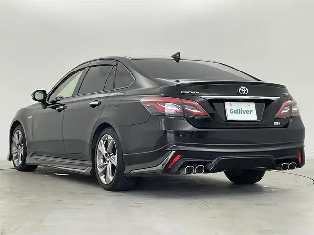 トヨタ クラウン ハイブリッド RS アドバンス 群馬県 2019(平31)年 6.6万km プレシャスブラックパール モデリスタエアロ/マイコン制御チルト＆スライド電動ムーンルーフ/（挟み込み防止機能＋パワーOFF後作動機能付）/18インチAW(ブラックスパッタリング塗装/RS仕様専用)/デジタルインナーミラー/レザーシートパッケージ/　・本革シート/　・シートベンチレーション/＝＝＝＝＝/純正8インチナビ　/・Blu-ray/DVD/CD/microSD/サウンドライブラリー/USB/AUX（音声）入力端子/地上デジタTV/Bluetooth（ハンズフリー・オーディオ）/音声認識/Miracast/Wi-Fi 接続対応/バックカメラ /黒本革シート/パワーシート /ポジションメモリー/シートヒーター /シートベンチレーション/ステアリングヒーター/トヨタセーフティセンス/・プリクラッシュセーフティ/・レーントレーシングアシスト/・レーダークルーズコントロール（全車速追従機能付）/・ロードサインアシスト/・アダプティブハイビームシステム/・先行車発進告知機能/・ブラインドスポットモニター/・インテリジェントクリアランスソナー/ドライブレコーダー/ヘッドアップディスプレイ/ETC