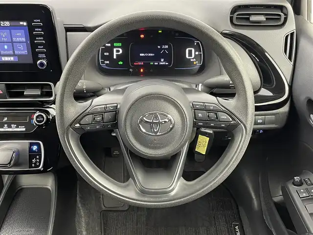 トヨタ アクア X 千葉県 2022(令4)年 2.5万km ブラックマイカ 禁煙車/トヨタセーフティセンス/・プリクラッシュセーフティ/・オートマチックハイビーム /・レーンディパーチャーアラート（LDA）/・ロードサインアシスト（RSA）/・セカンダリーコリジョンブレーキ/・先行車発進お知らせ機能/クリアランスソナー /レーダークルーズコントロール/純正ディスプレイオーディオ/バックカメラ/ETC/ステアリングスイッチ/ヘッドライトレベライザー /電動格納ミラー/純正フロアマット/LEDヘッドライト