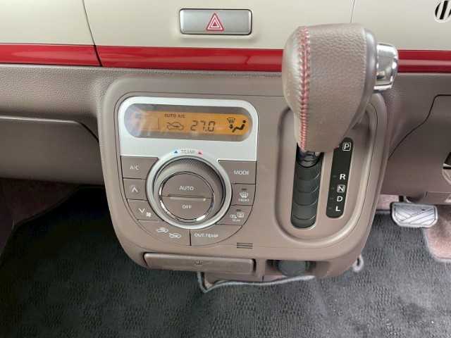 スズキ ラパン ショコラ X 岩手県 2014(平26)年 4.3万km ミルクティーベージュメタリック AIS検査済み/【2510037393】/社外SDナビ/電格ミラー/ABS/オートライト/レザーシート/純正フロアマット/アイドリングストップ/ビルトインETC