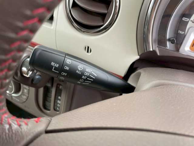 スズキ ラパン ショコラ X 岩手県 2014(平26)年 4.3万km ミルクティーベージュメタリック AIS検査済み/【2510037393】/社外SDナビ/電格ミラー/ABS/オートライト/レザーシート/純正フロアマット/アイドリングストップ/ビルトインETC