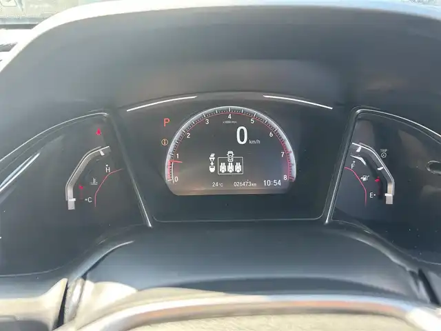 ホンダ シビック ハッチバック ホンダセンシング 栃木県 2018(平30)年 2.7万km ホワイトオーキッドパール ホンダセンシング/純正ナビ/Bluetooth/USB/バックカメラ/ビルトインETC/アダプティブクルーズコントロール/シートヒーター/ステアリングリモコン/パドルシフト/LEDオートライト/フォグランプ/オートハイビーム/アイドリングストップ/電子パーキングブレーキ/オートブレーキホールド/スマートキー