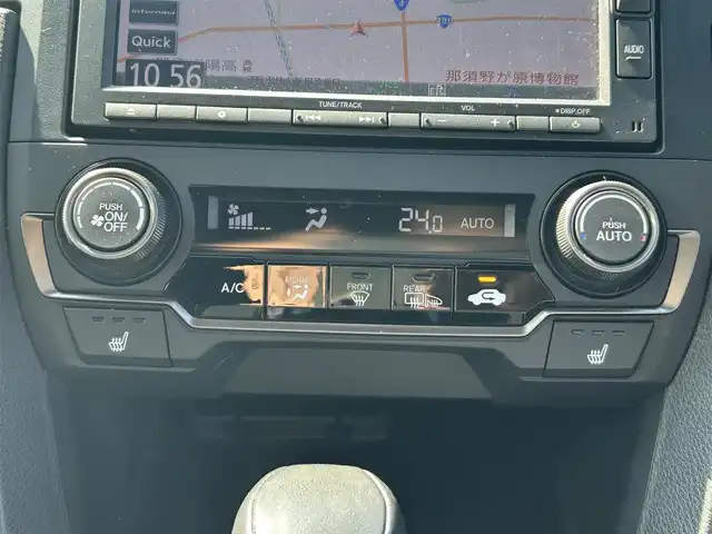 ホンダ シビック ハッチバック ホンダセンシング 栃木県 2018(平30)年 2.7万km ホワイトオーキッドパール ホンダセンシング/純正ナビ/Bluetooth/USB/バックカメラ/ビルトインETC/アダプティブクルーズコントロール/シートヒーター/ステアリングリモコン/パドルシフト/LEDオートライト/フォグランプ/オートハイビーム/アイドリングストップ/電子パーキングブレーキ/オートブレーキホールド/スマートキー