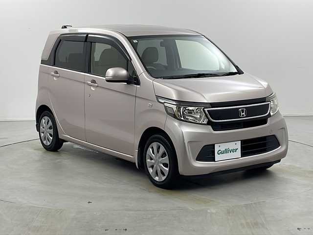 ホンダ Ｎ ＷＧＮ G 栃木県 2015(平27)年 4.5万km チェリーシェルピンクメタリック 禁煙車/純正メモリーナビ/AM/FM/CD/SD/USB/iPod/バックカメラ/スマートキー×２/電動格納ミラー/オートエアコン/純正マット/ドアバイザー/純正14インチスチールホイール