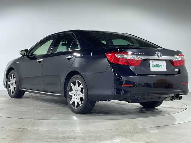 トヨタ カムリ ハイブリット Gパッケージ 福岡県 2013(平25)年 17.2万km アティチュードブラックマイカ 純正メモリナビ/フルセグテレビ/バックカメラ/クルーズコントロール/プッシュスタート/純正ETC/横滑り防止装置/社外アルミホイール（レグザス）/運転席パワーシート