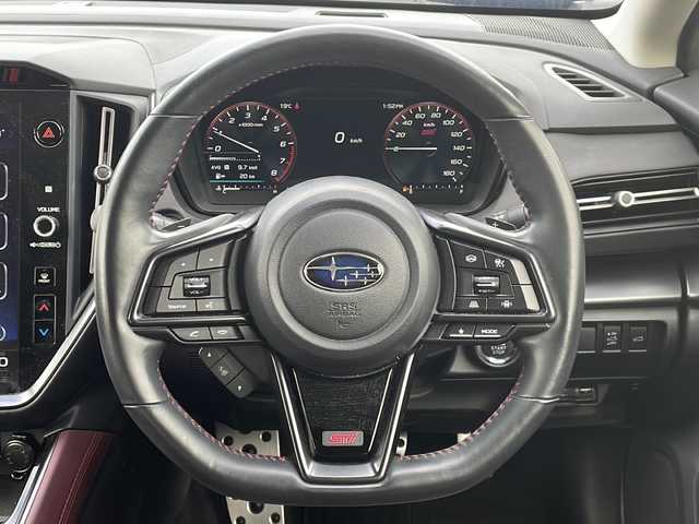 スバル レヴォーグ 1．8STIスポーツ EX 新潟県 2021(令3)年 3.6万km WRブルーパール 4WD/純正11.6インチメモリナビ/BT/USB/AUX/フルセグテレビ/フロント/サイド/バックカメラ/ETC/ドライブレコーダー/衝突被害軽減ブレーキ/レーンキープアシスト/レーダークルーズコントロール/革シート/パワーシート/シートヒーター /パワーバックドア/コーナーセンサー/パドルシフト/ステアリングスイッチ/スマートキー/プッシュスタート/LEDヘッドライト/オートライト/フォグランプ/純正18インチアルミホイール
