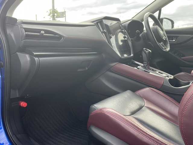 スバル レヴォーグ 1．8STIスポーツ EX 新潟県 2021(令3)年 3.6万km WRブルーパール 4WD/純正11.6インチメモリナビ/BT/USB/AUX/フルセグテレビ/フロント/サイド/バックカメラ/ETC/ドライブレコーダー/衝突被害軽減ブレーキ/レーンキープアシスト/レーダークルーズコントロール/革シート/パワーシート/シートヒーター /パワーバックドア/コーナーセンサー/パドルシフト/ステアリングスイッチ/スマートキー/プッシュスタート/LEDヘッドライト/オートライト/フォグランプ/純正18インチアルミホイール