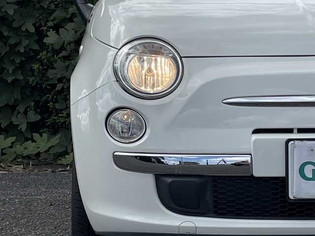 フィアット ５００ 1．2 ポップ 大分県 2014(平26)年 7.3万km 白 社外ポータブルナビ/CDオーディオ/ETC/キーレスキー /アイドリングストップ/MTモード付AT/純正フロアマット
