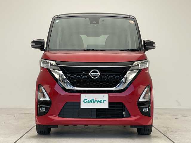 日産 ルークス HWS Gターボ プロパイロットED 愛知県 2021(令3)年 4.1万km スパークリングレッド/ブラック 純正ナビ/プロパイロット/インテリジェントミラー/フルセグ/CD DVD/Bluetooth/全方位カメラ/両側パワースライドドア/アイドリングストップ/ドライブレコーダー