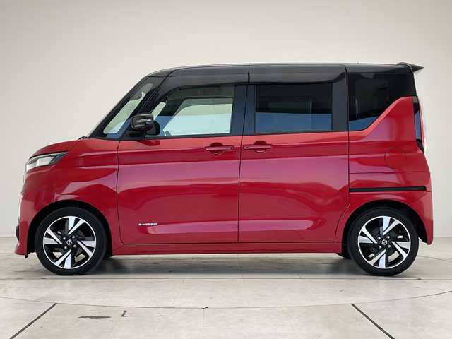 日産 ルークス HWS Gターボ プロパイロットED 愛知県 2021(令3)年 4.1万km スパークリングレッド/ブラック 純正ナビ/プロパイロット/インテリジェントミラー/フルセグ/CD DVD/Bluetooth/全方位カメラ/両側パワースライドドア/アイドリングストップ/ドライブレコーダー