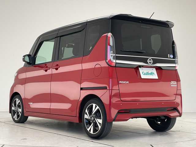 日産 ルークス HWS Gターボ プロパイロットED 愛知県 2021(令3)年 4.1万km スパークリングレッド/ブラック 純正ナビ/プロパイロット/インテリジェントミラー/フルセグ/CD DVD/Bluetooth/全方位カメラ/両側パワースライドドア/アイドリングストップ/ドライブレコーダー