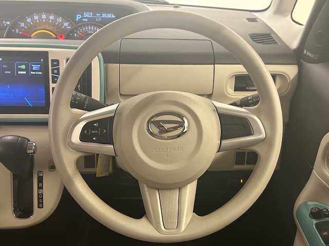 ダイハツ ムーヴ キャンバス G メイクアップ リミテッド　SAⅢ 静岡県 2018(平30)年 9.6万km パールホワイトⅢ/ファインミントメタリック 2トーン (株)IDOMが運営する【じしゃロン浜松店】の自社ローン専用車両になりますこちらは現金またはオートローンご利用時の価格です。自社ローンご希望の方は別途その旨お申付け下さい/純正ナビ/Bluetooth/SD/CD/DVD/USB/HDMI/フルセグTV/両側パワースライドドア/後方コーナーセンサー　/全方位カメラ/衝突被害軽減システム/オートハイビーム/前方ドライブレコーダー/ＥＴＣ/アイドリングストップ/スペアキー１本/プッシュスタート