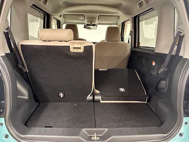 ダイハツ ムーヴ キャンバス G メイクアップ リミテッド　SAⅢ 静岡県 2018(平30)年 9.6万km パールホワイトⅢ/ファインミントメタリック 2トーン (株)IDOMが運営する【じしゃロン浜松店】の自社ローン専用車両になりますこちらは現金またはオートローンご利用時の価格です。自社ローンご希望の方は別途その旨お申付け下さい/純正ナビ/Bluetooth/SD/CD/DVD/USB/HDMI/フルセグTV/両側パワースライドドア/後方コーナーセンサー　/全方位カメラ/衝突被害軽減システム/オートハイビーム/前方ドライブレコーダー/ＥＴＣ/アイドリングストップ/スペアキー１本/プッシュスタート