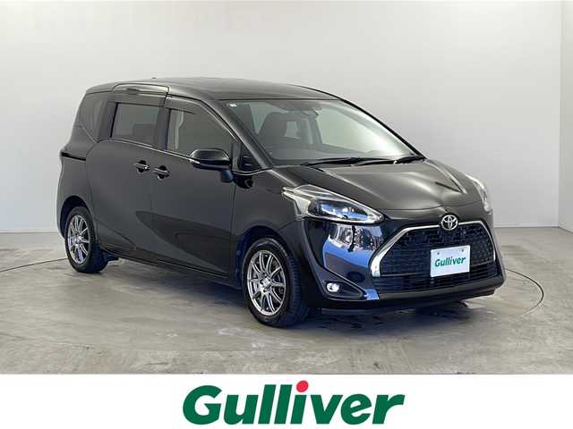 トヨタ シエンタ G 栃木県 2018(平30)年 3.9万km ブラックマイカ 両側パワースライドドア　/社外ナビ　/　フルセグ/CD/ＤＶＤ/Ｂｌｕｅｔｏｏｔｈ/SD/バックカメラ　/衝突軽減ブレーキ/ＥＴＣ　/前方ドライブレコーダー　/社外レーダー/アイドリングストップ　　/オートハイビーム／ライト/フォグランプ　/電格ウィンカーミラー/プッシュスタート/スマートキー/社外１５インチAW/純正フロアマット/保証書・取扱説明書/ワンオーナー　